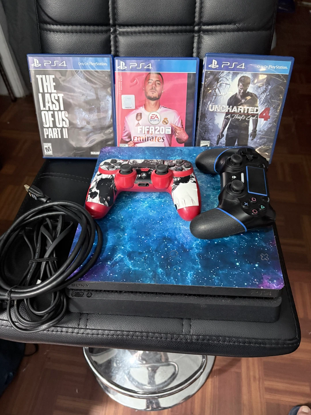 PlayStation 4 Console Bundle with Controller and Games