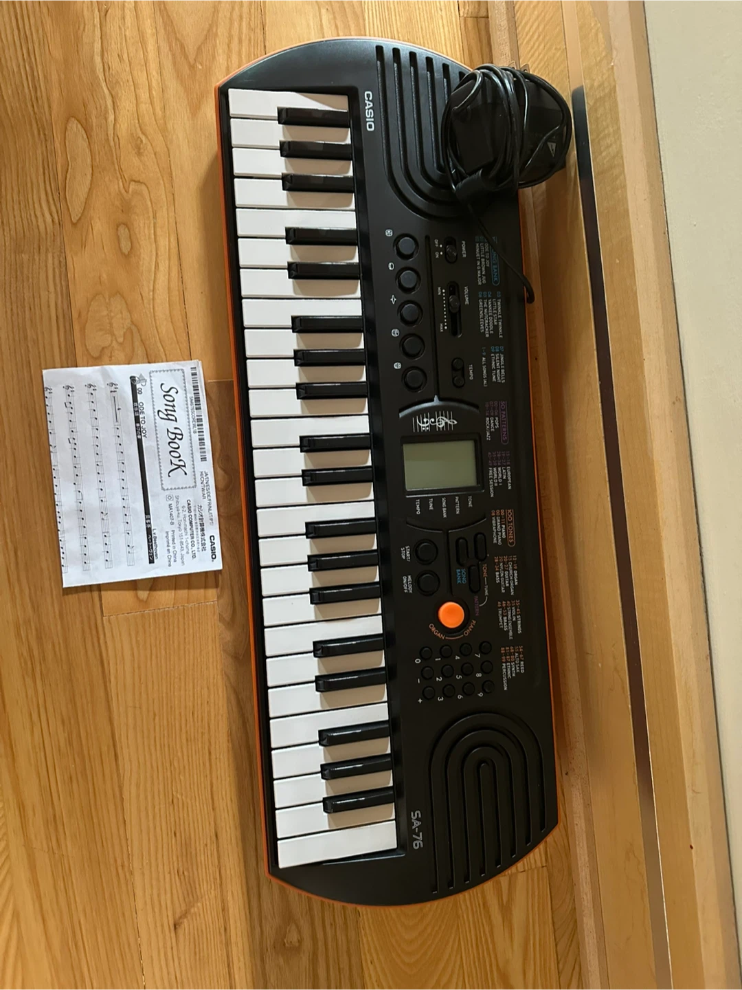 Casio SA-76 keyboard
