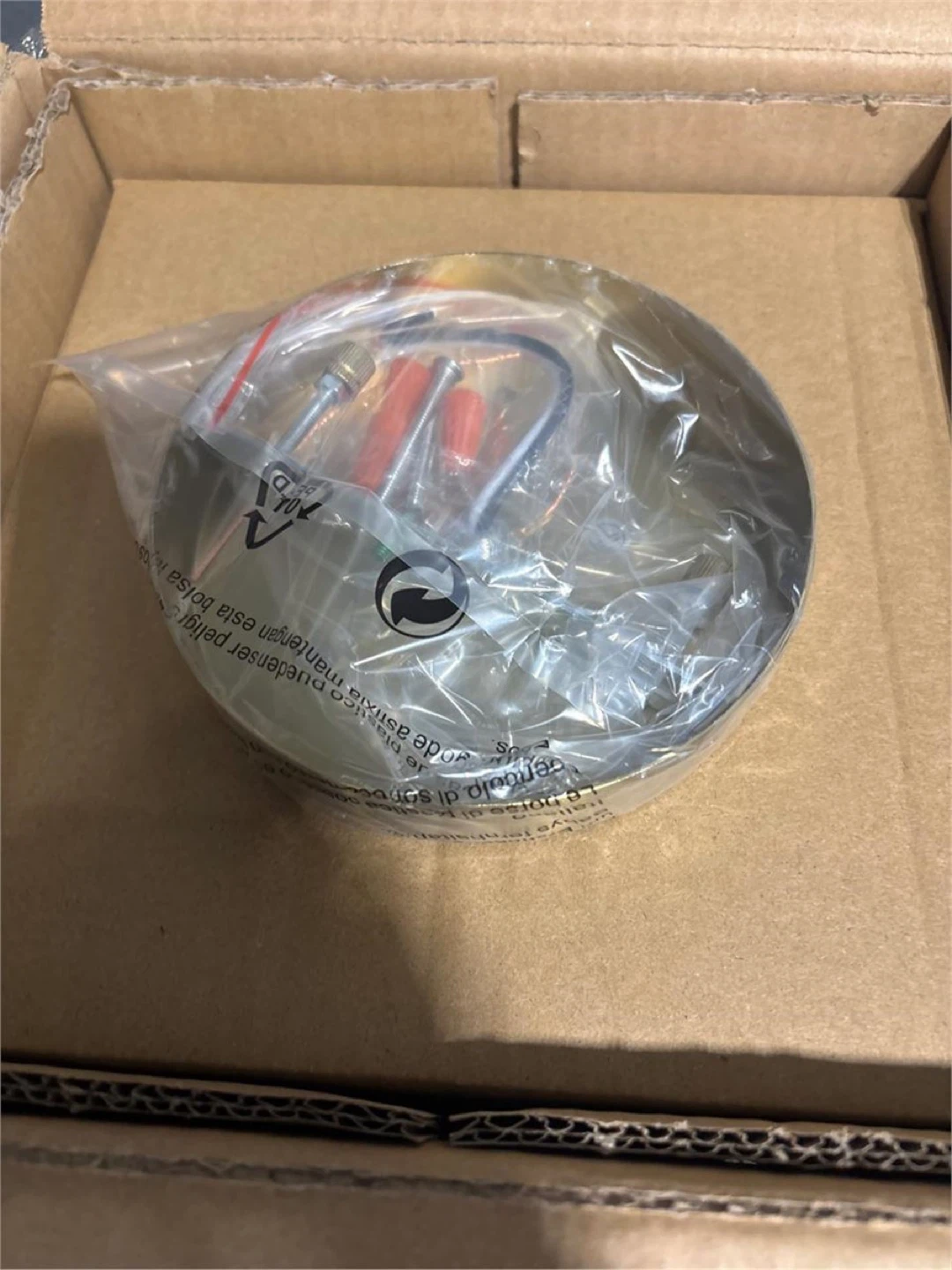 Bisamiya Modern Gold Clear Glass Ceiling Light Fixture - BNIB - photo 3