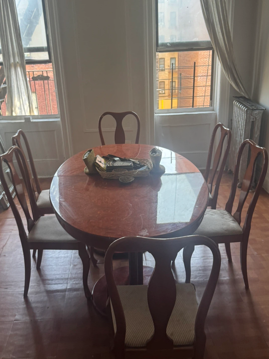 Oval Dining Table with 6 Chairs - photo 2