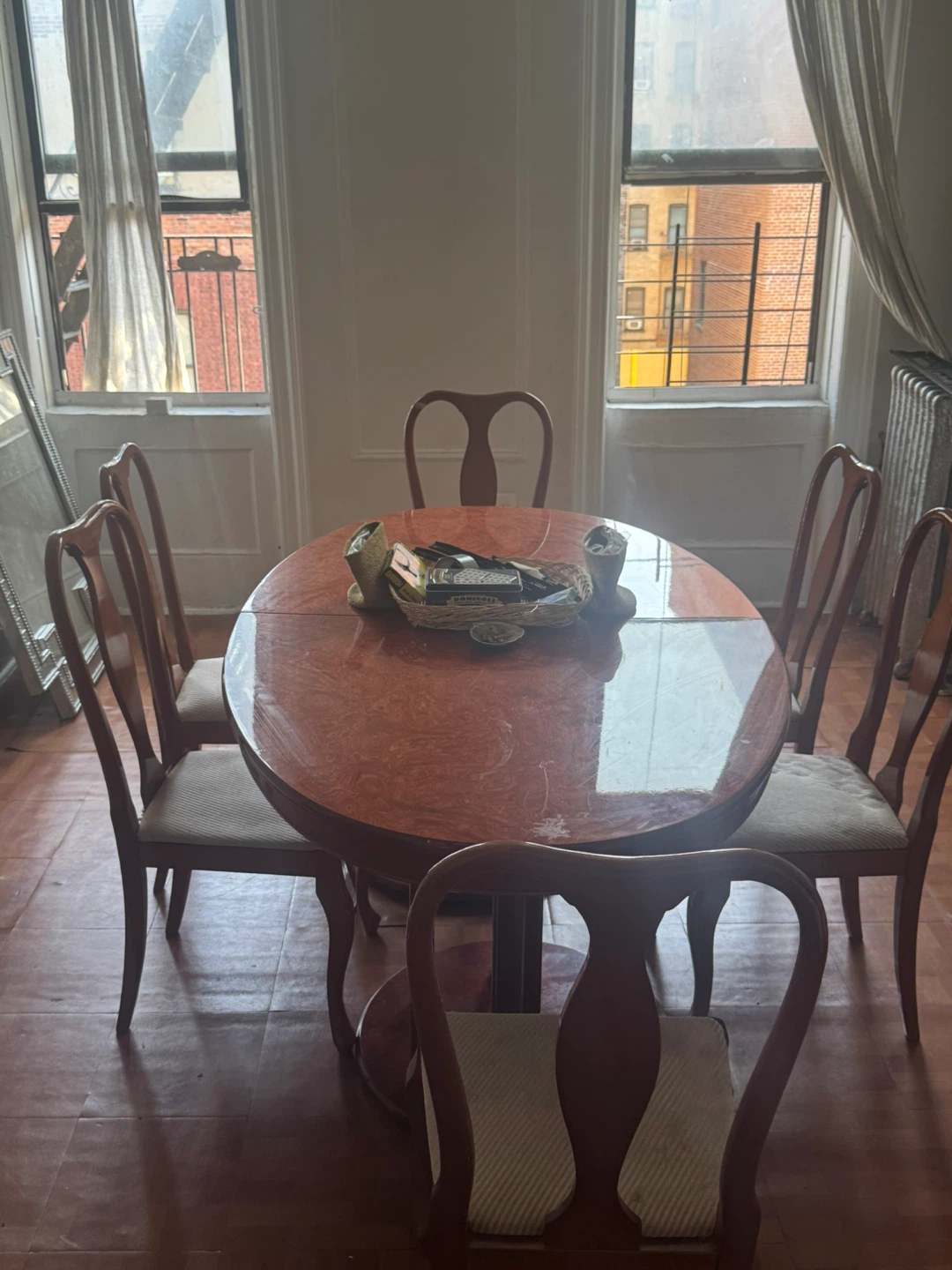 Oval Dining Table with 6 Chairs - photo 3