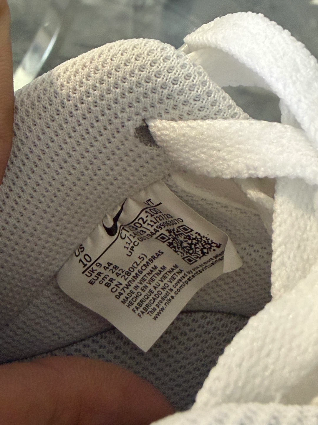Nike Air Force 1 Low White/Black Men's Sneakers - photo 3
