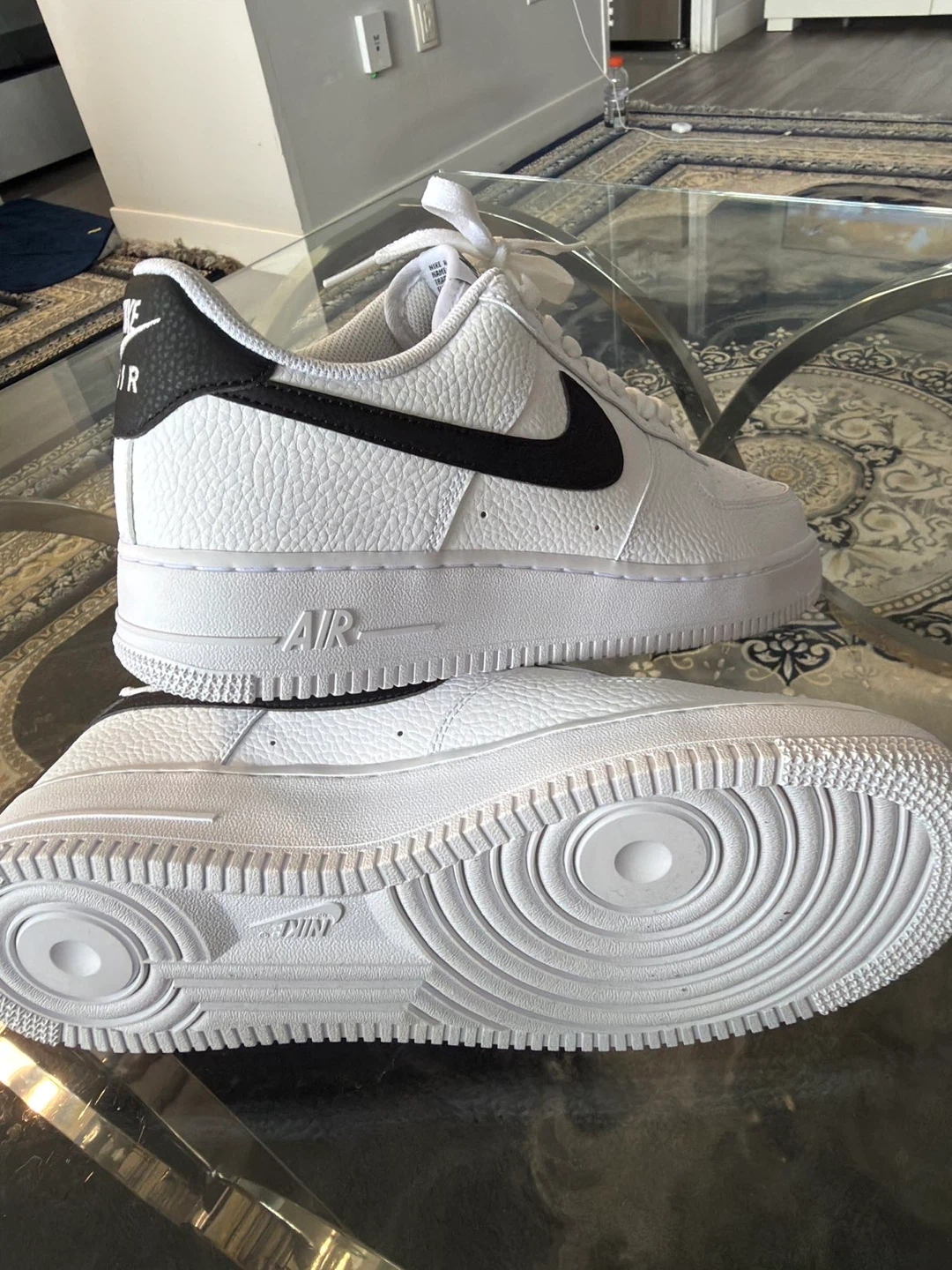 Nike Air Force 1 Low White/Black Men's Sneakers - photo 2