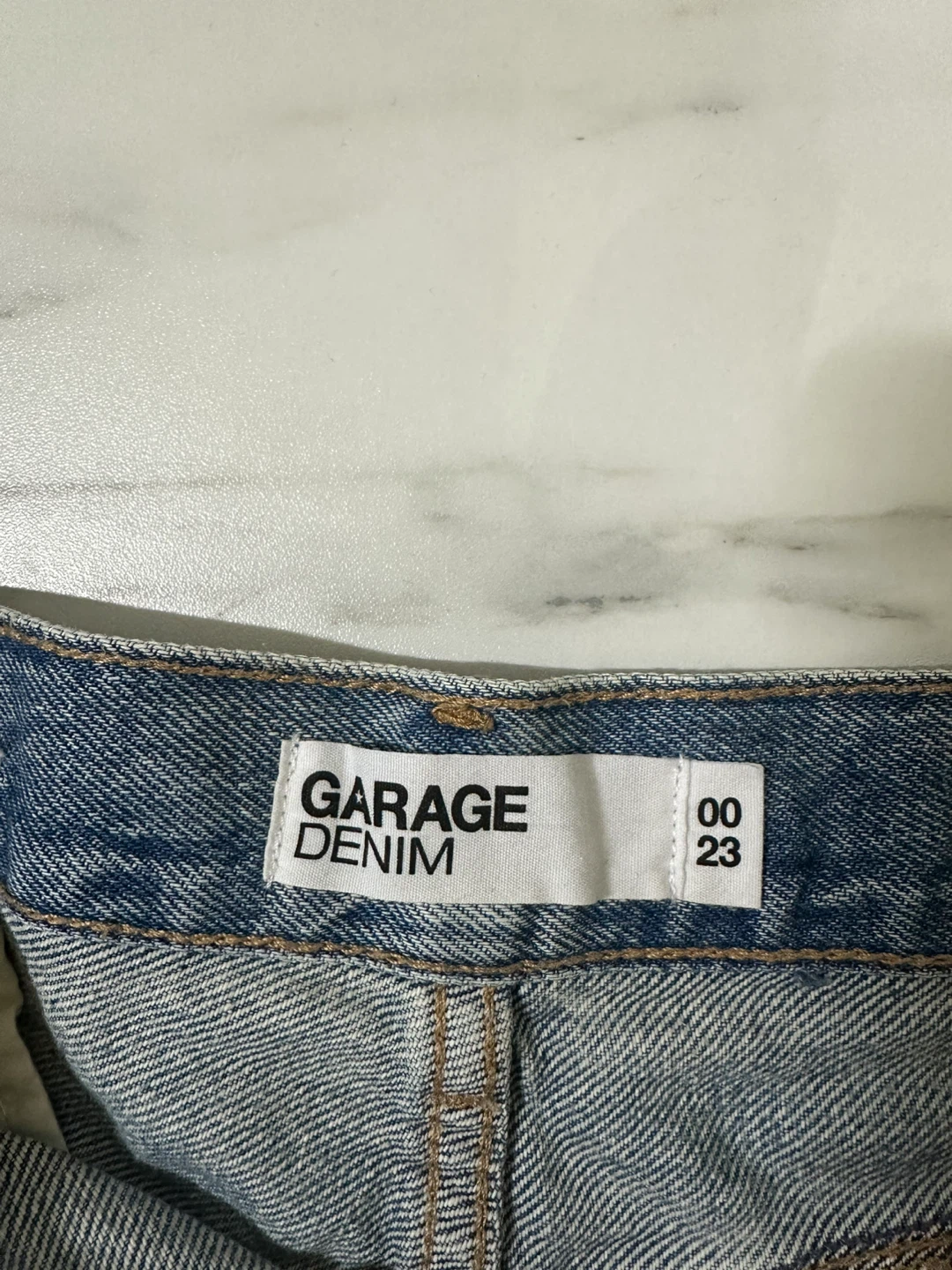 Garage Denim Jean Shorts Size 00 - photo 2