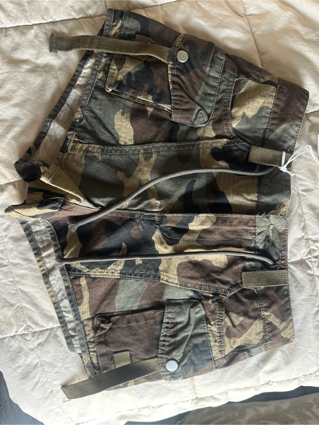 Camo Cargo Shorts - photo 5
