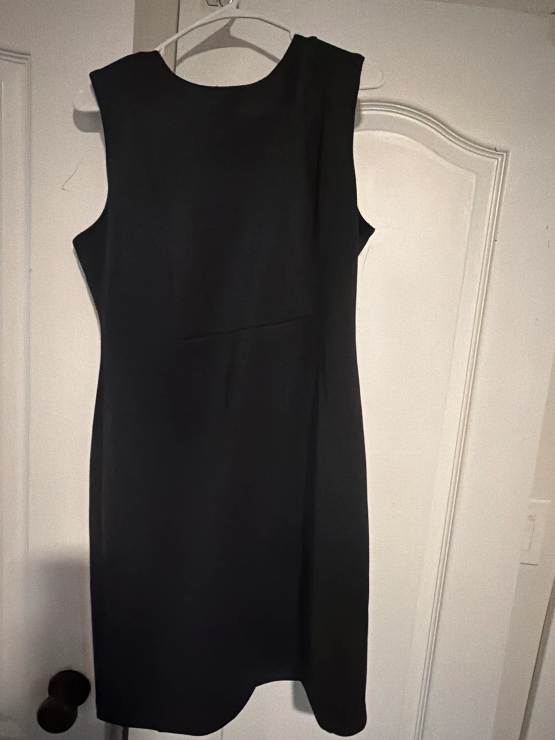 Calvin Klein Black Sleeveless Sheath Dress