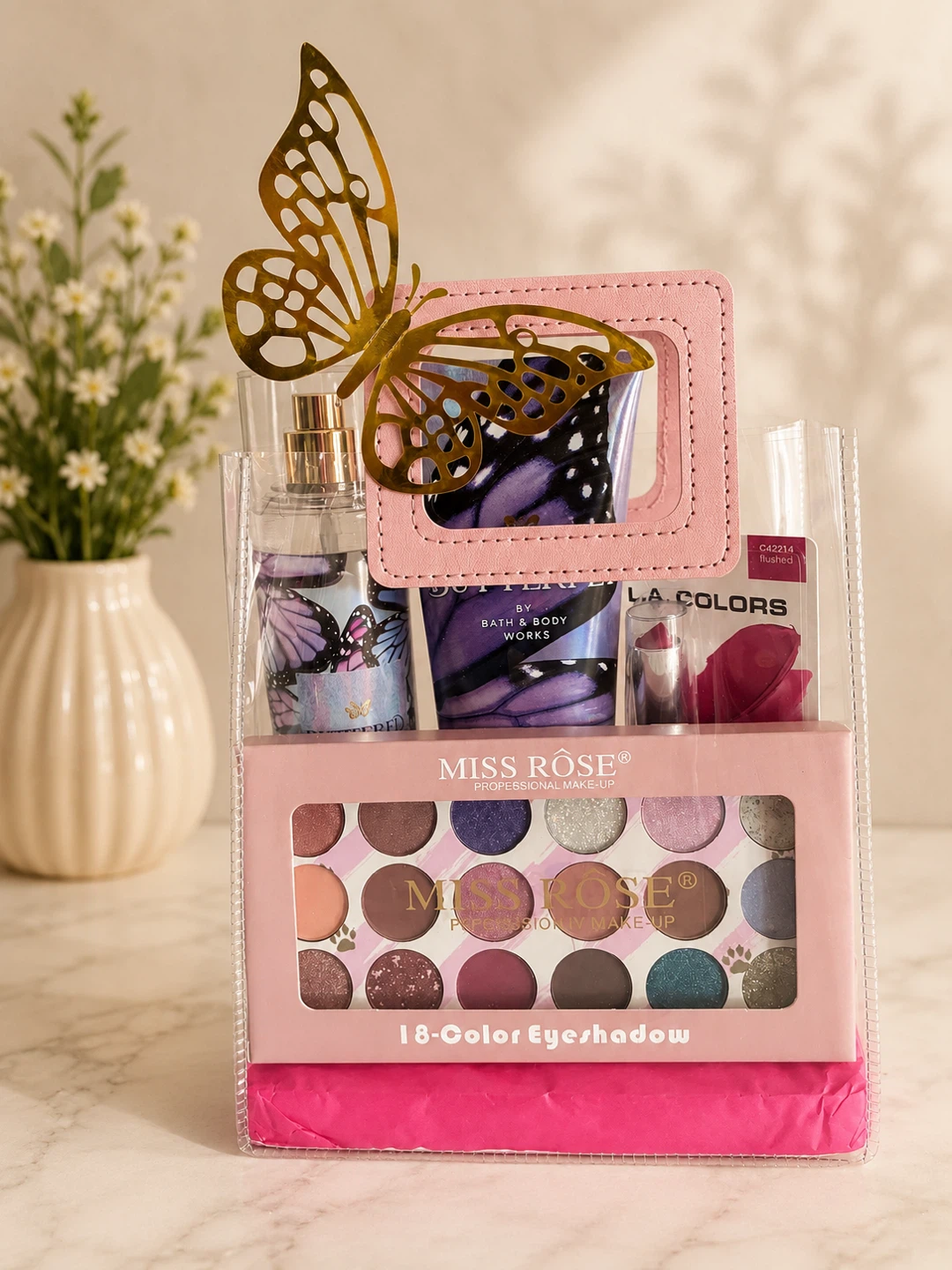Miss Rose 18-Color Eyeshadow Palette Gift Set - photo 2