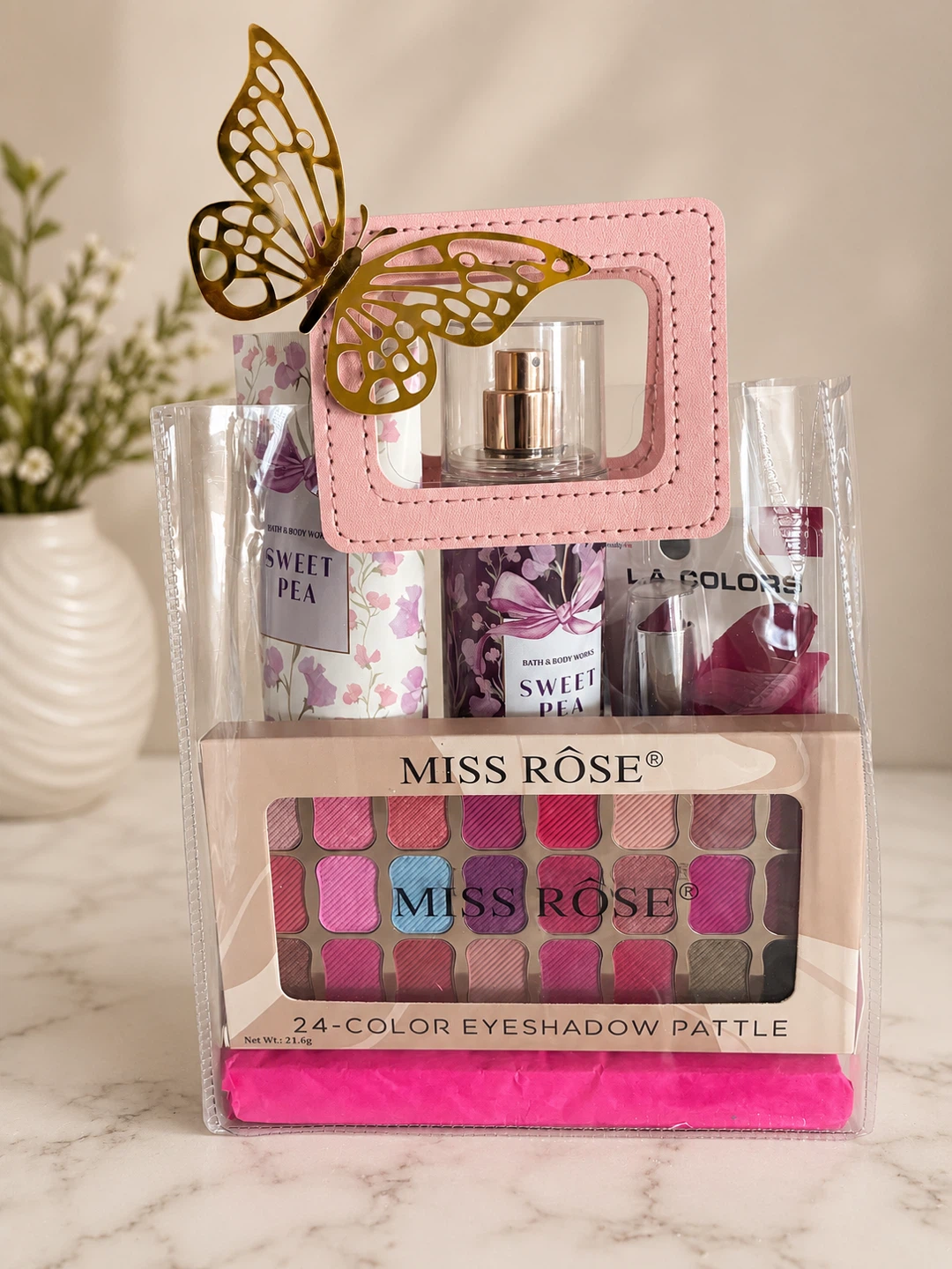 Miss Rose 18-Color Eyeshadow Palette Gift Set