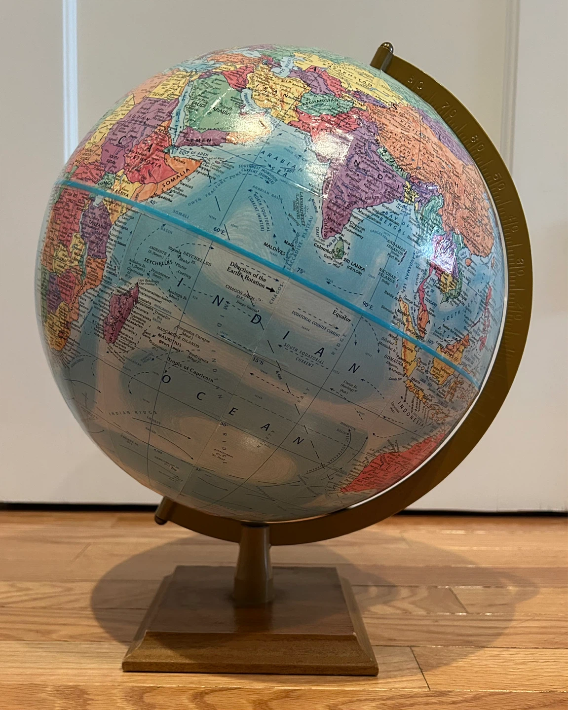 Vintage Desktop Globe