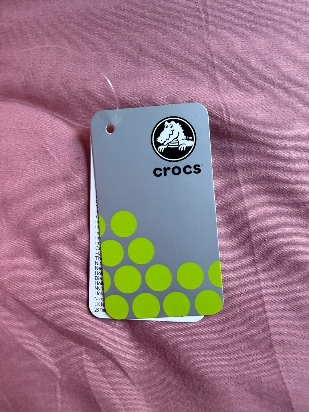 Crocs Pink Tote Bag with Charms - photo 3
