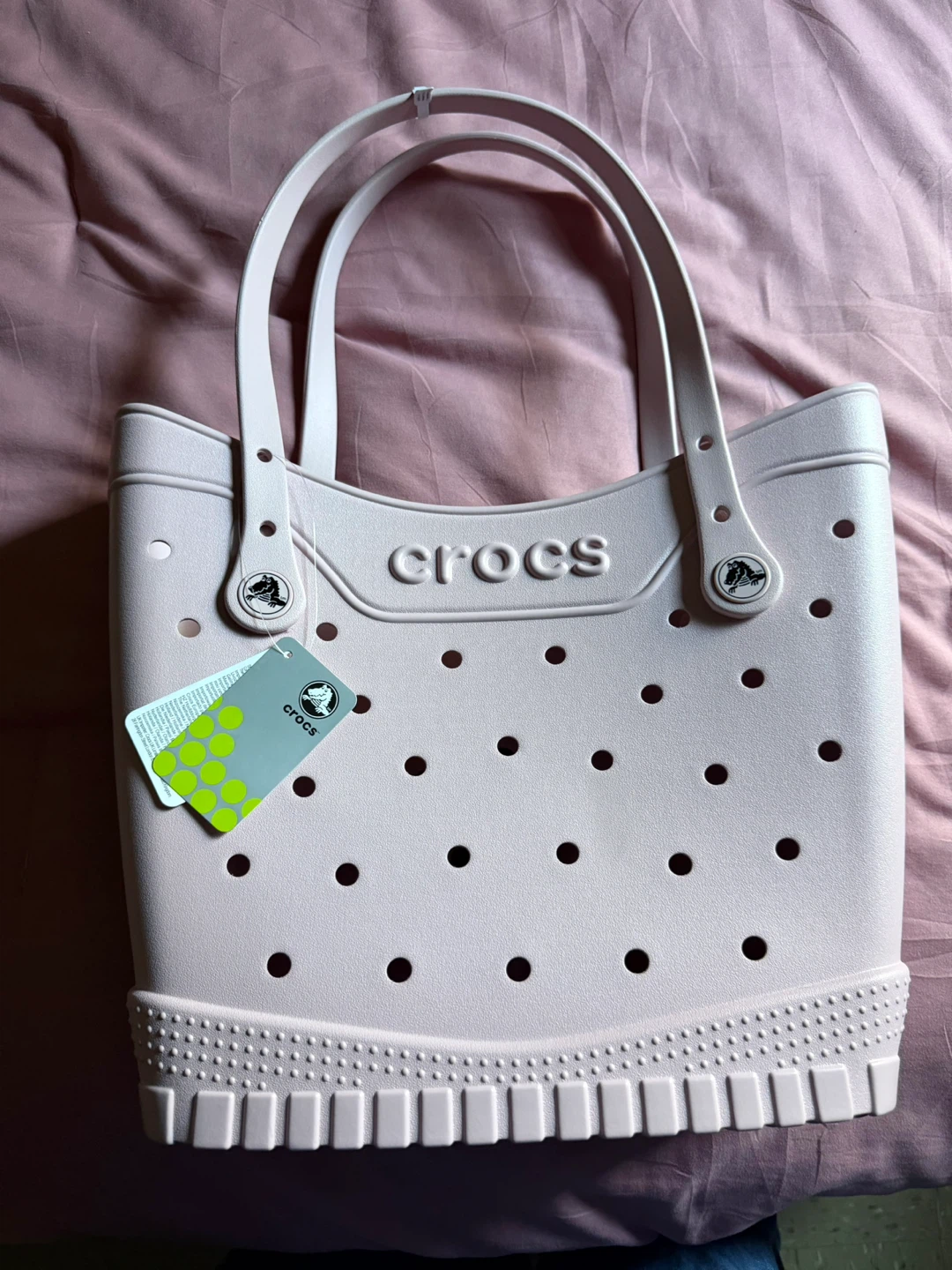 Light purple Crocs Tote Bag