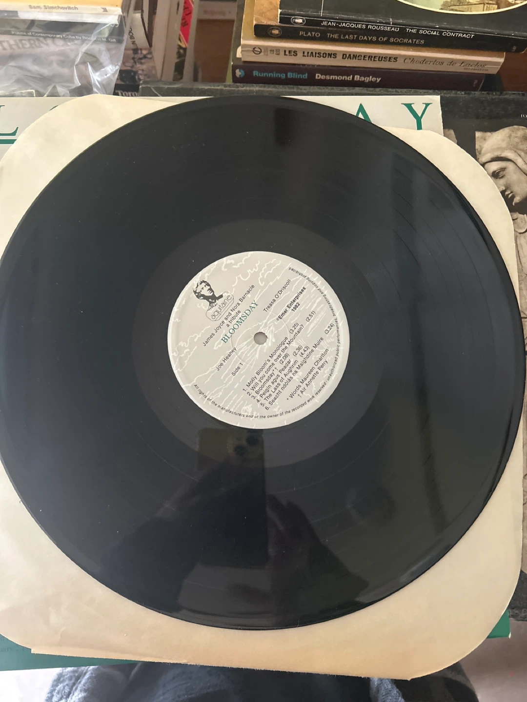 Bloomsday Vinyl Record - James Joyce and Nora Barnacle Tribute - photo 4