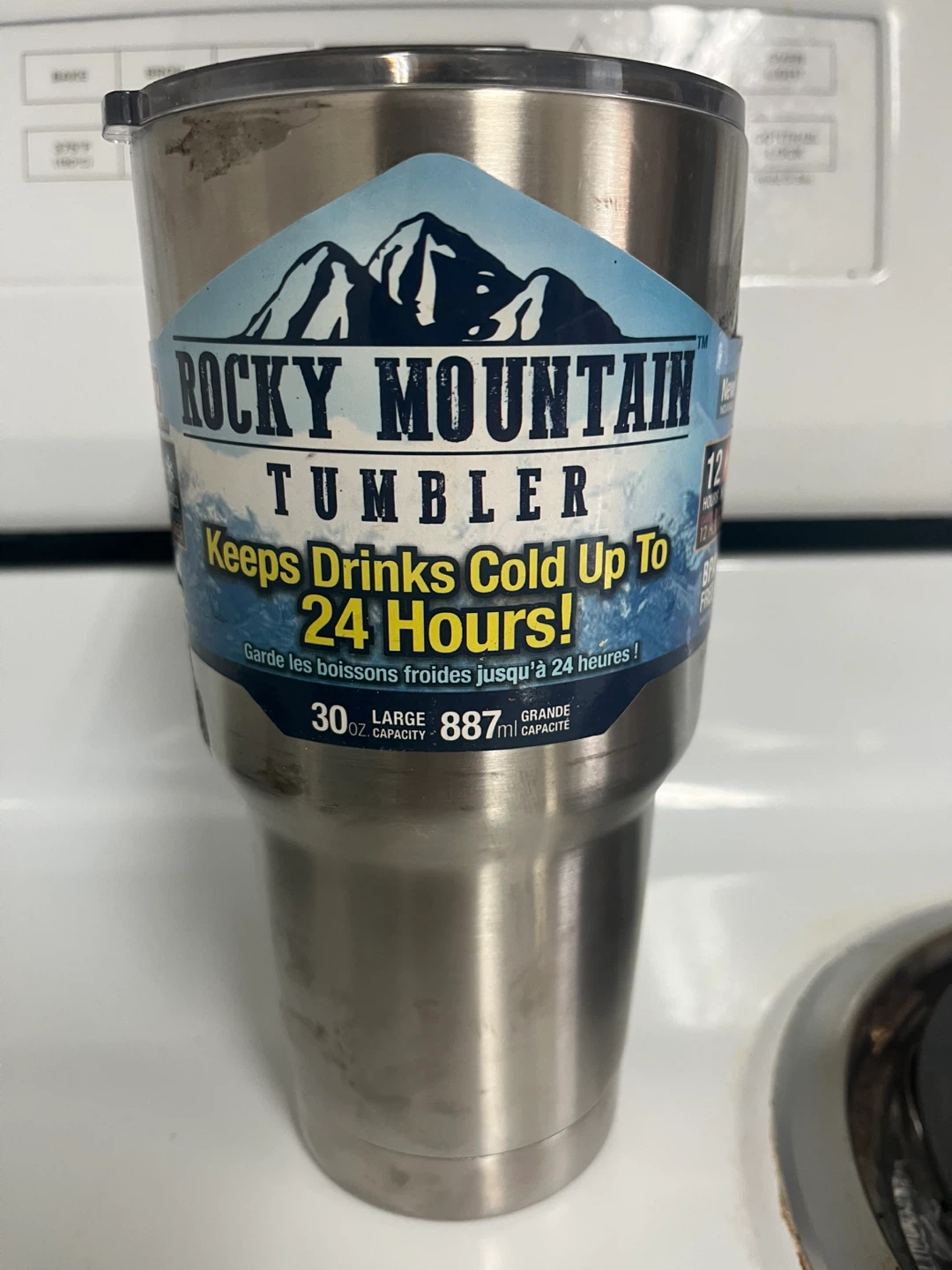 Rocky Mountain Tumbler 30 oz Stainless Steel