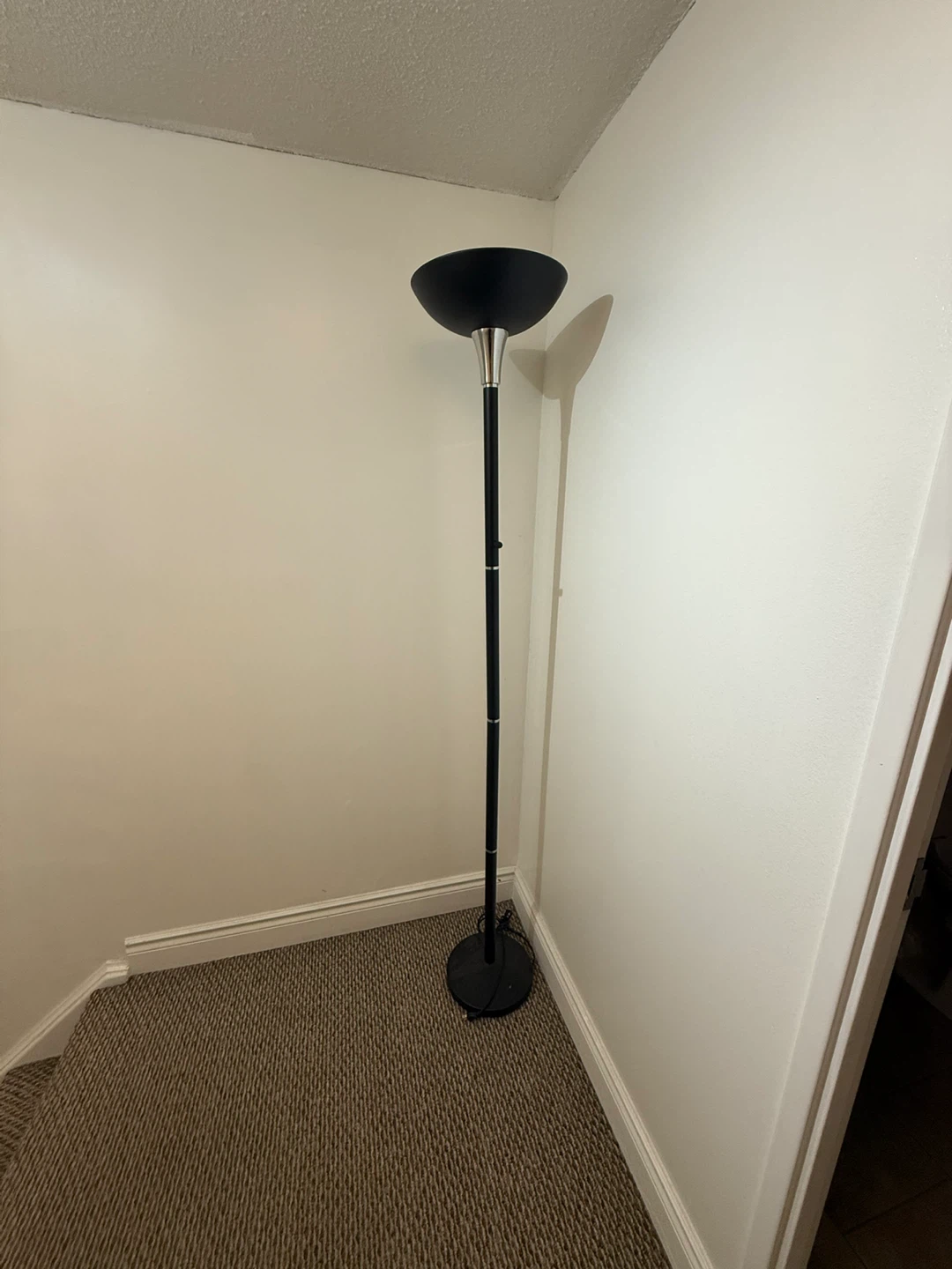 Black Metal Floor Lamp