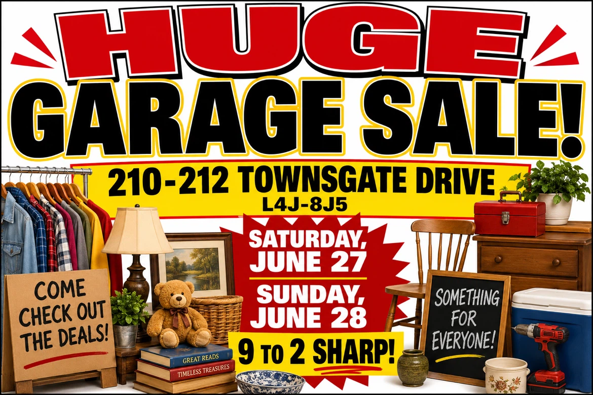 Huge Garage Sale