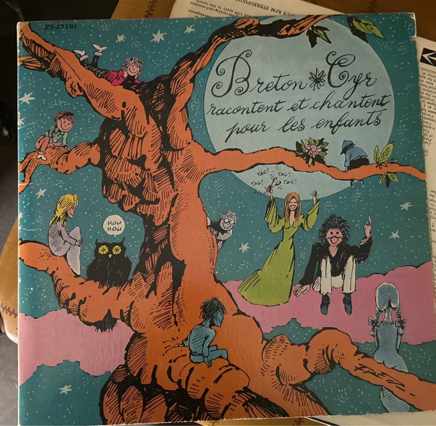 Breton & Cyr Racontent et chantent pour les enfants Vinyl Record