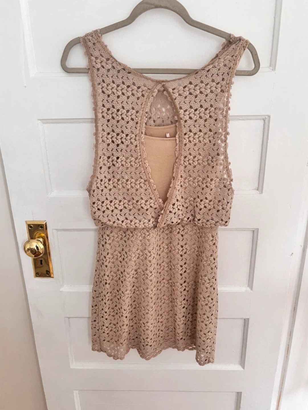 Free People Crochet Tank Dress - Small - photo 4