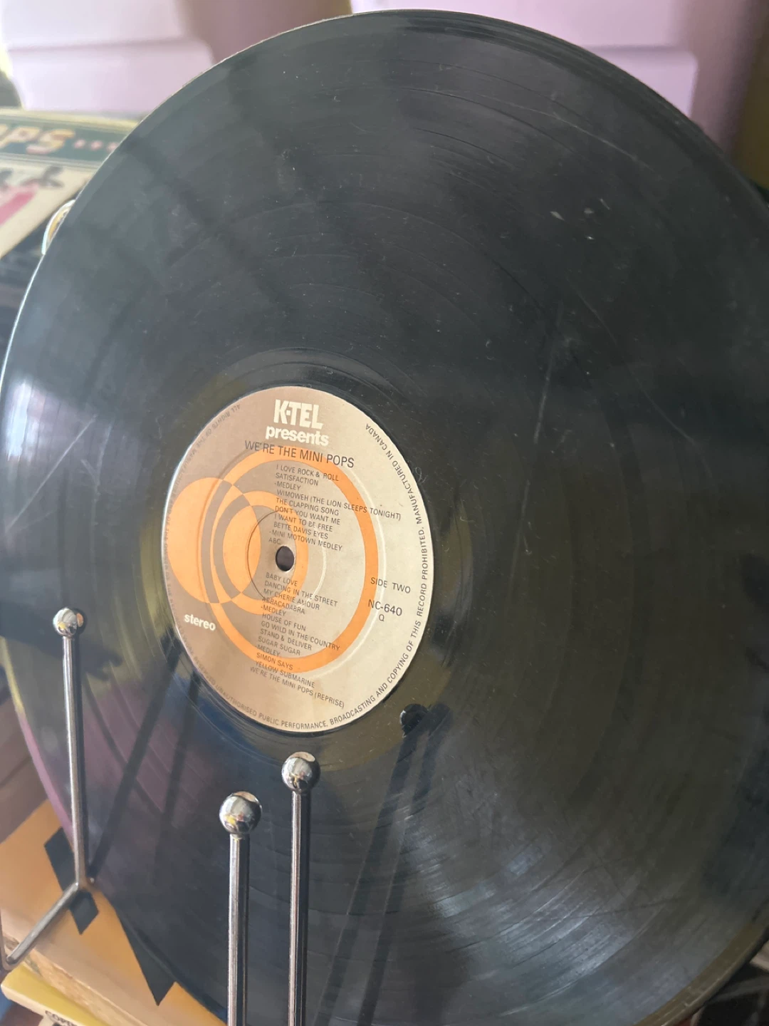 We're the Mini Pops Vinyl Record - photo 3