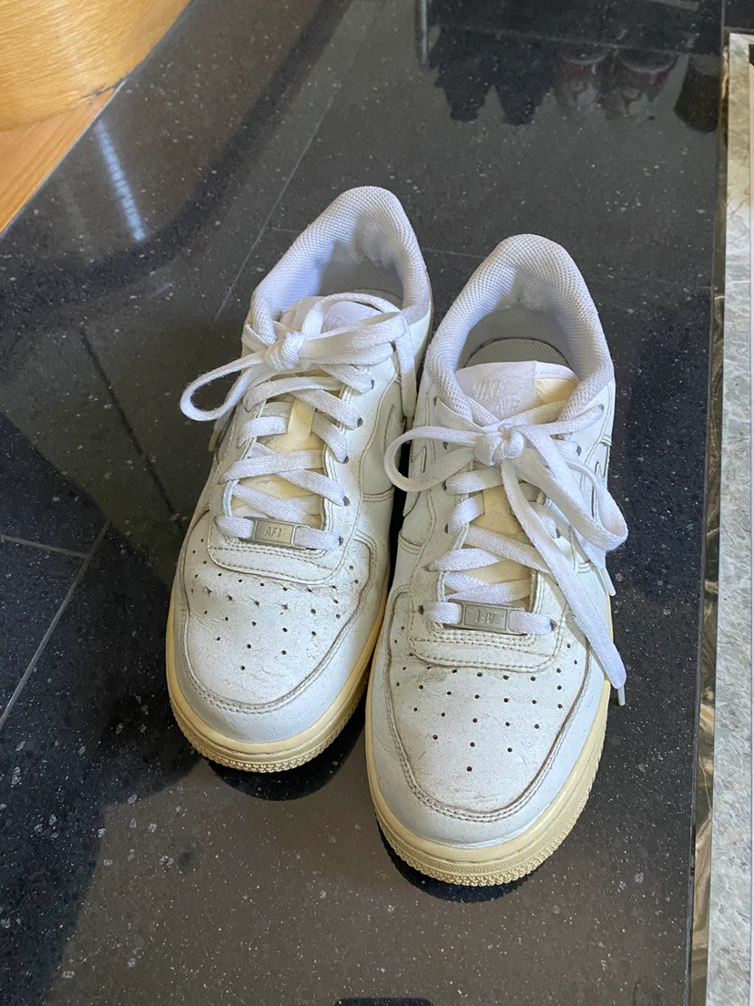Nike Air Force 1 White Sneakers - photo 3