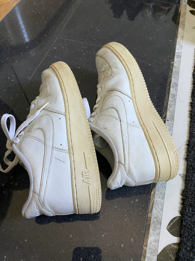 Nike Air Force 1 White Sneakers - photo 4