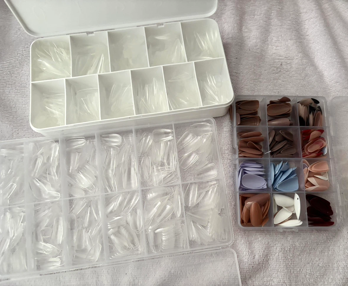 Gel-X Nail Tips Bundle | 3 Boxes | Clear & Colored