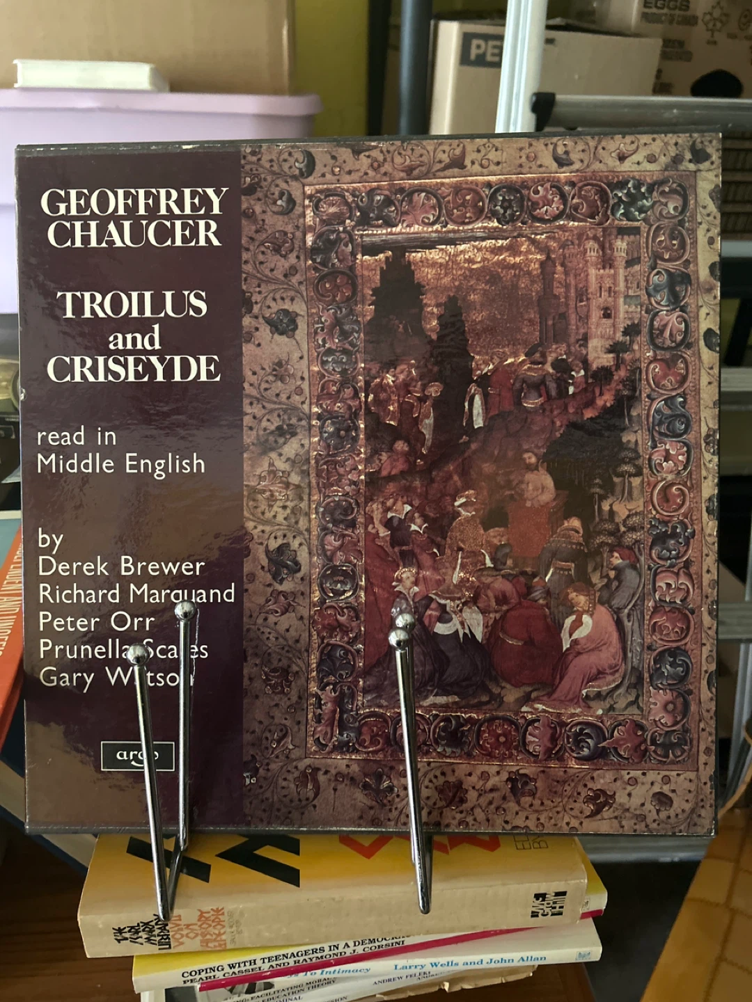 Geoffrey Chaucer Troilus and Criseyde Argo Argo ZPL 1004