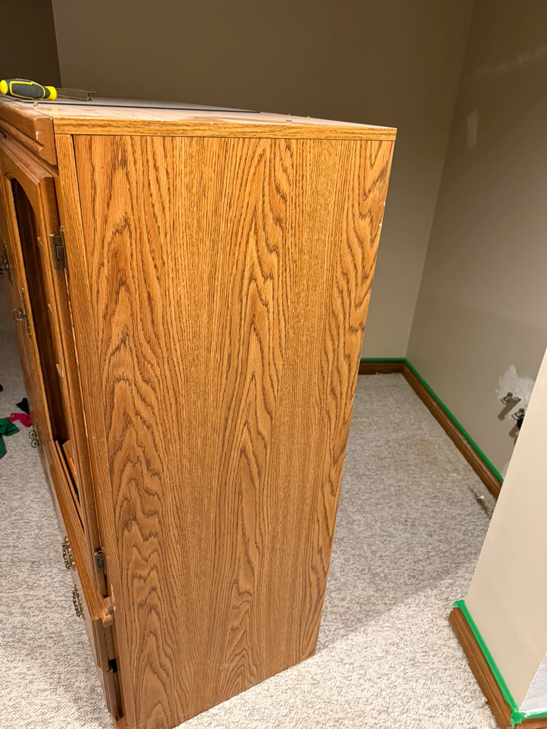 Oak Entertainment Unit - photo 3