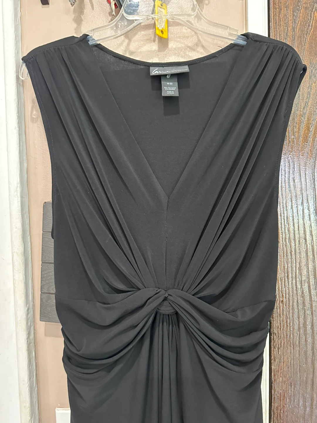 Lane Bryant Black Knot-Front Maxi Dress - photo 2