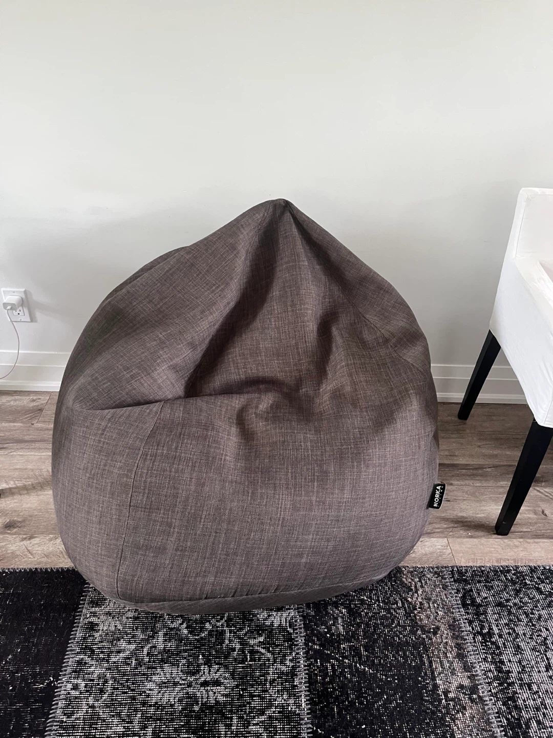 Norka Living Adult Pear Bean Bag Chair - photo 4