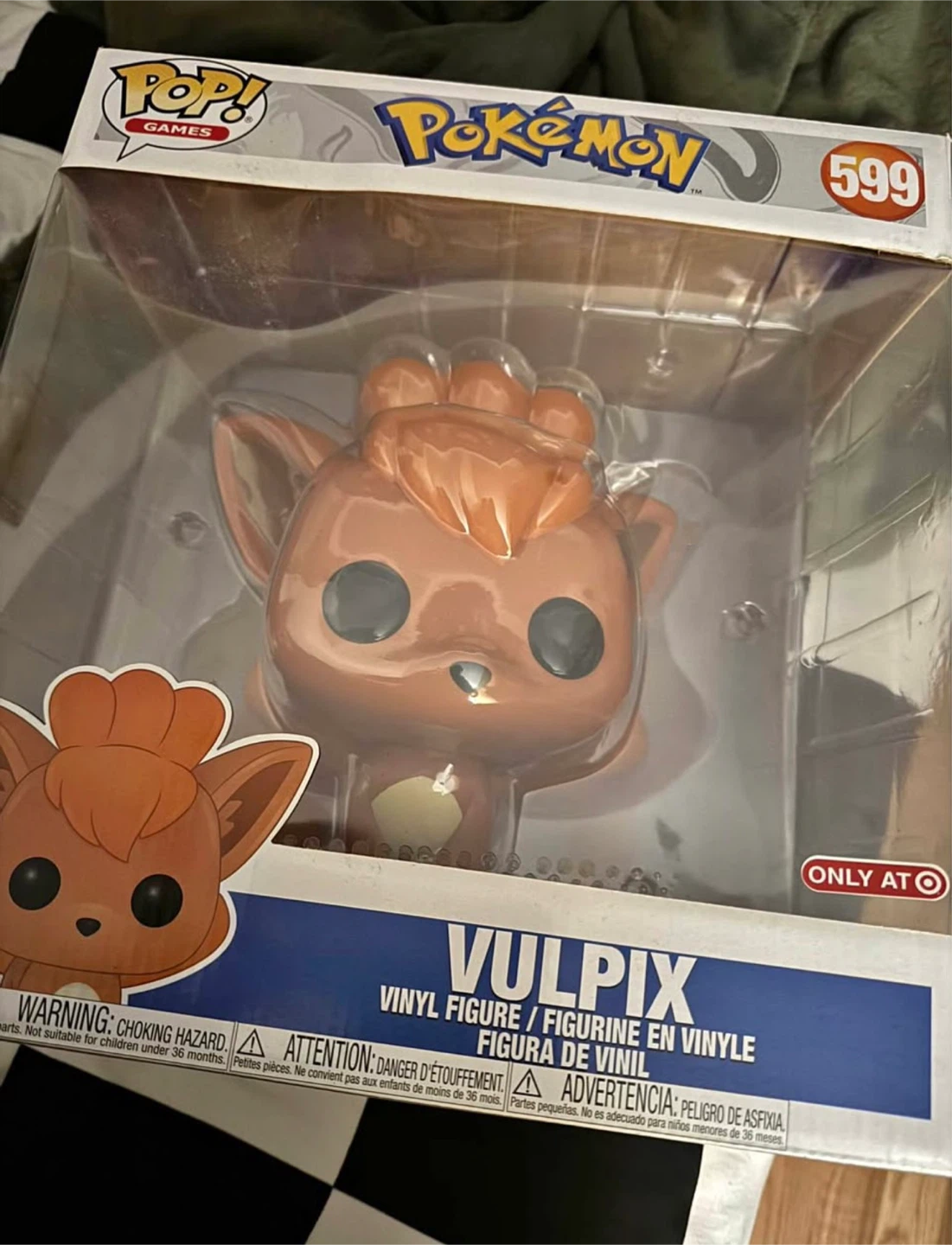 Funko Pop! Pokemon Vulpix Vinyl Figure #599