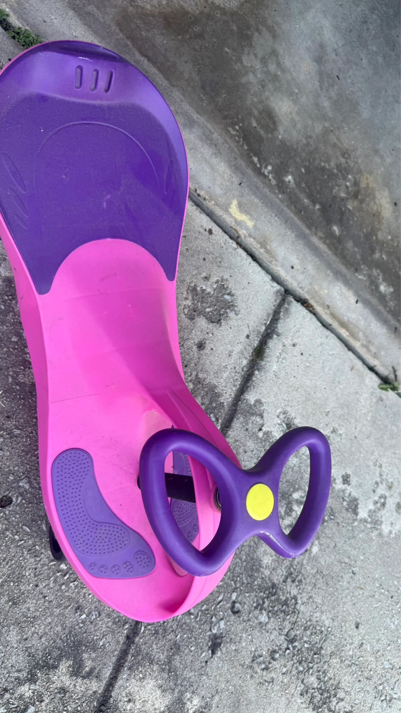 Pink and Purple Ride On Swivel Car - photo 2