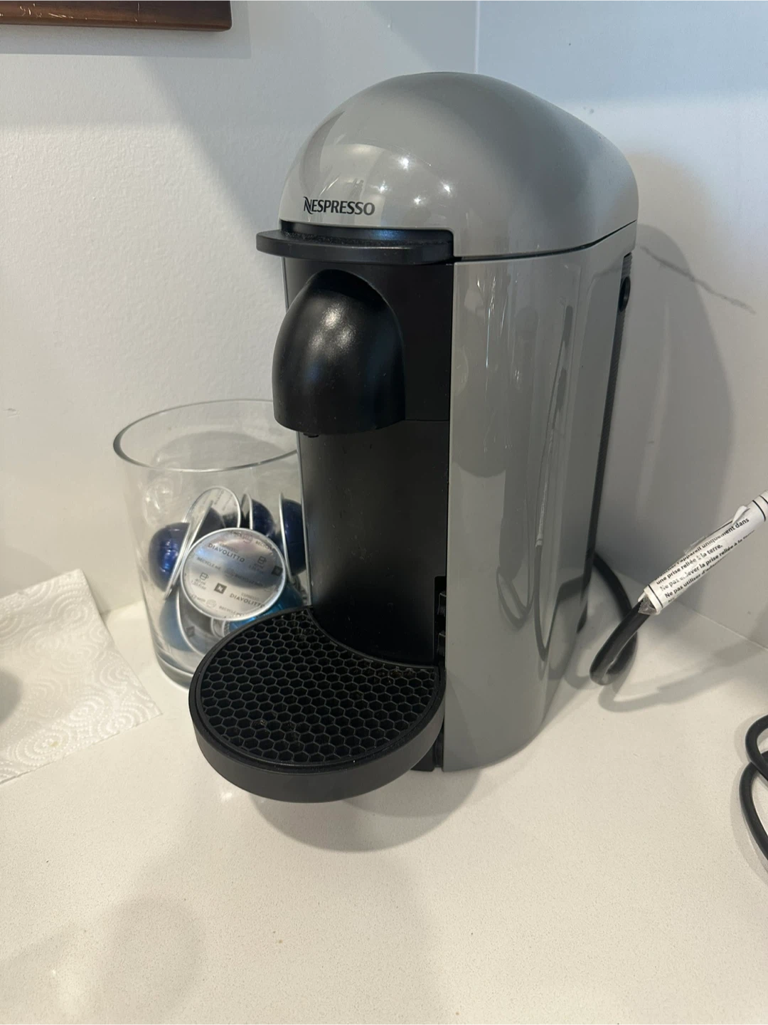 Nespresso VertuoPlus Grey