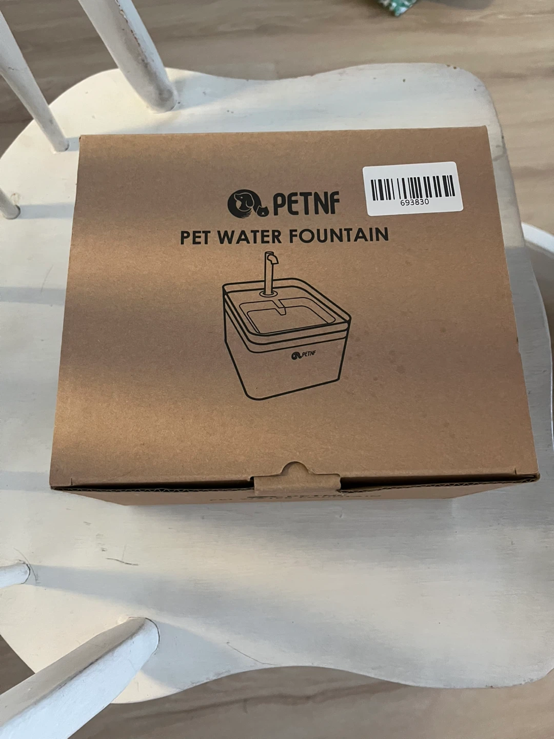 Petnf Pet Water Fountain and Misc Cat Wand Toys with Attachments