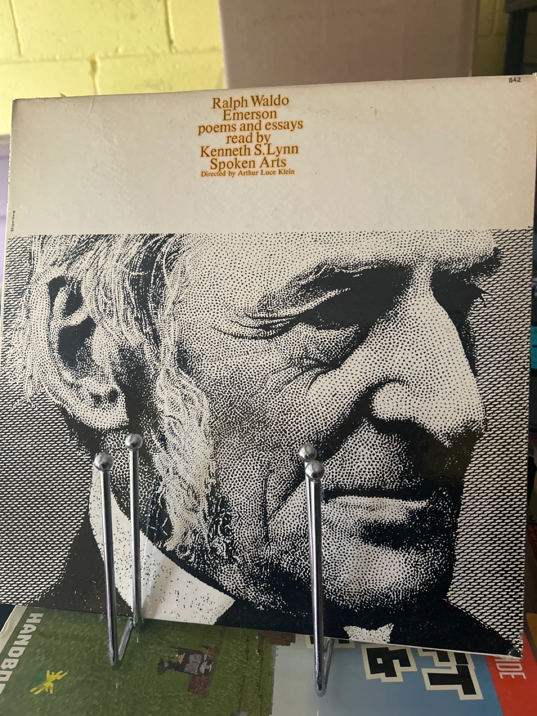Ralph Waldo Emerson Poems and Essays Spoken Arts LP