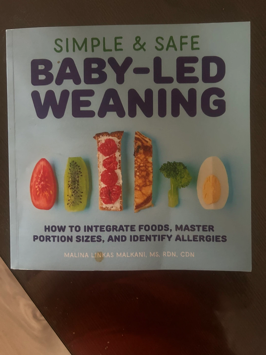 Baby led weaning book
