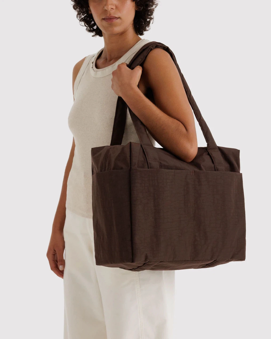 BAGGU Carry-On Cloud Bag Sm Coffee NEW with tags - photo 4