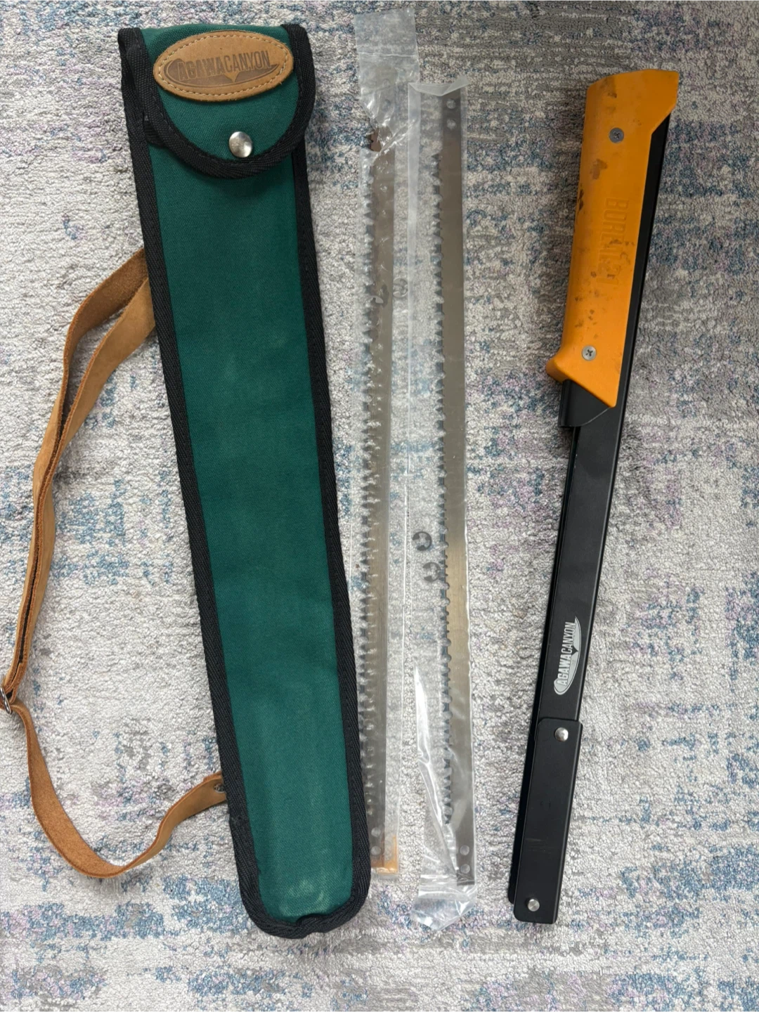 Agawa Canyon Folding Saw/Case & spare blades