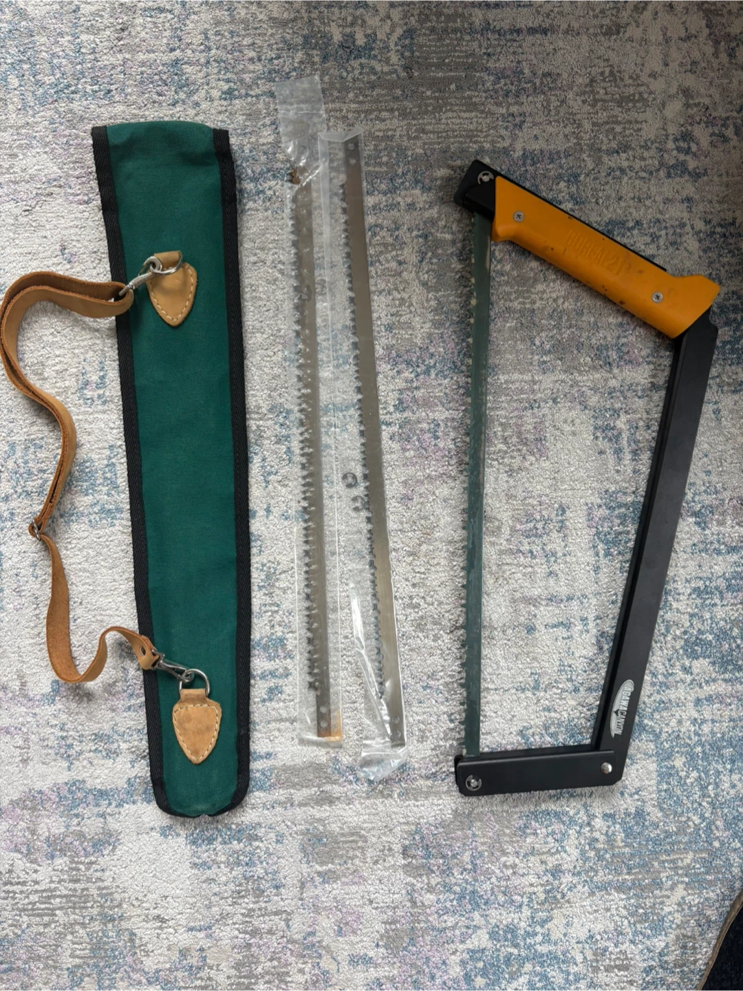 Agawa Canyon Folding Saw/Case & spare blades - photo 2