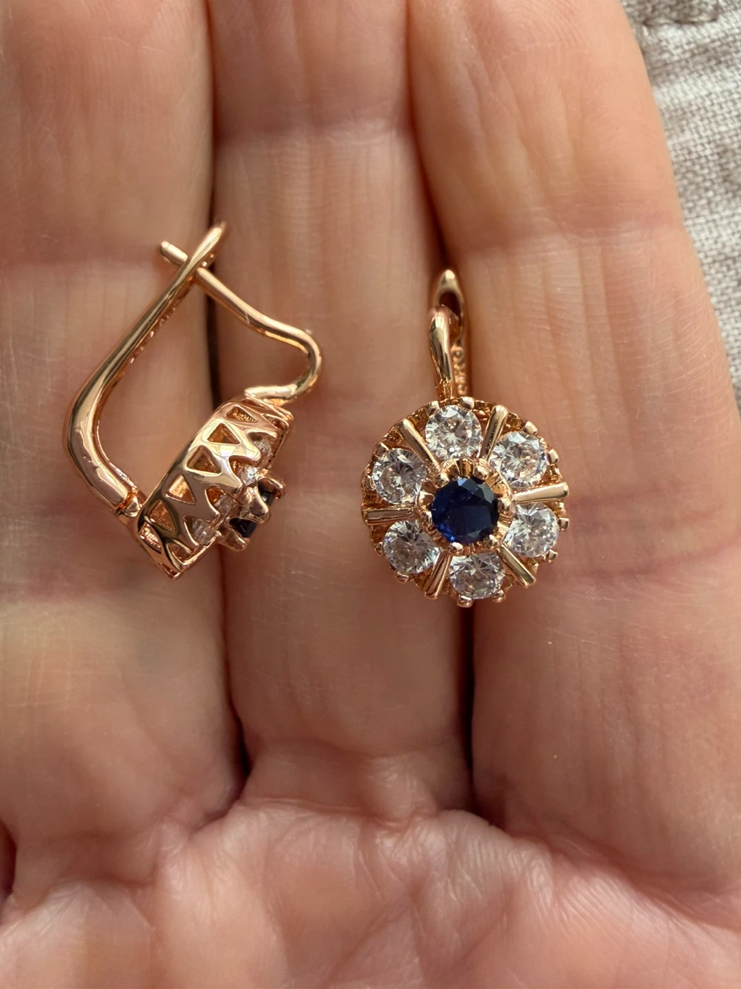 14k gemstone earrings