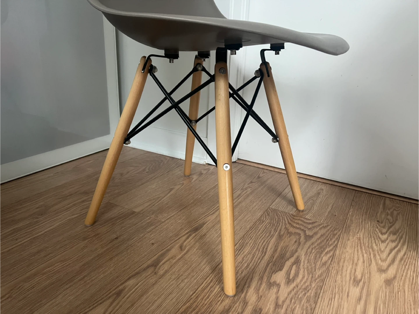 Grey Eames Style Dining Chair - photo 2