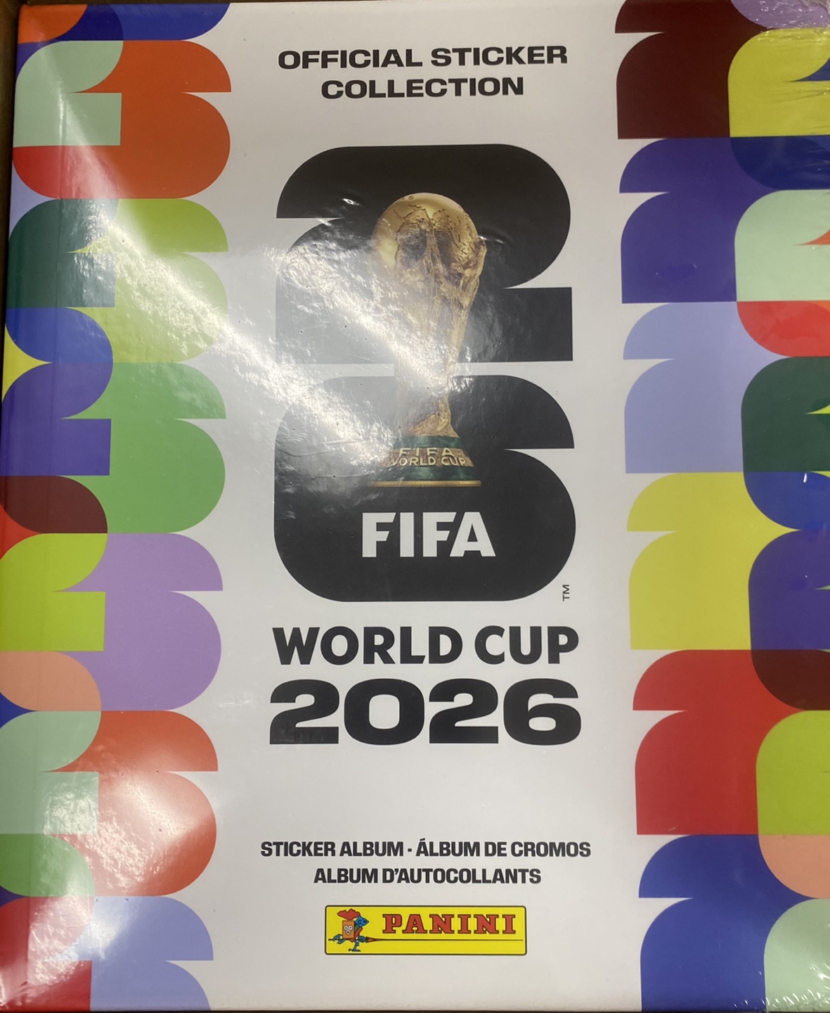 Hard cover Panini FIFA World Cup 2026 Sticker Album