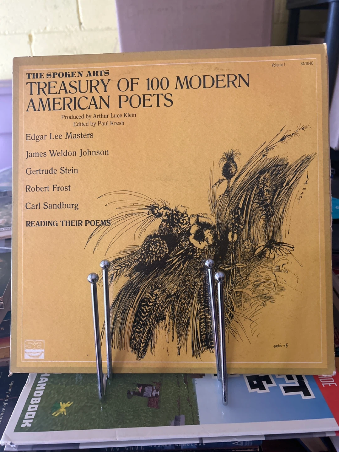 The Spoken Arts Treasury of 100 Modern American Poets LP Vinyl