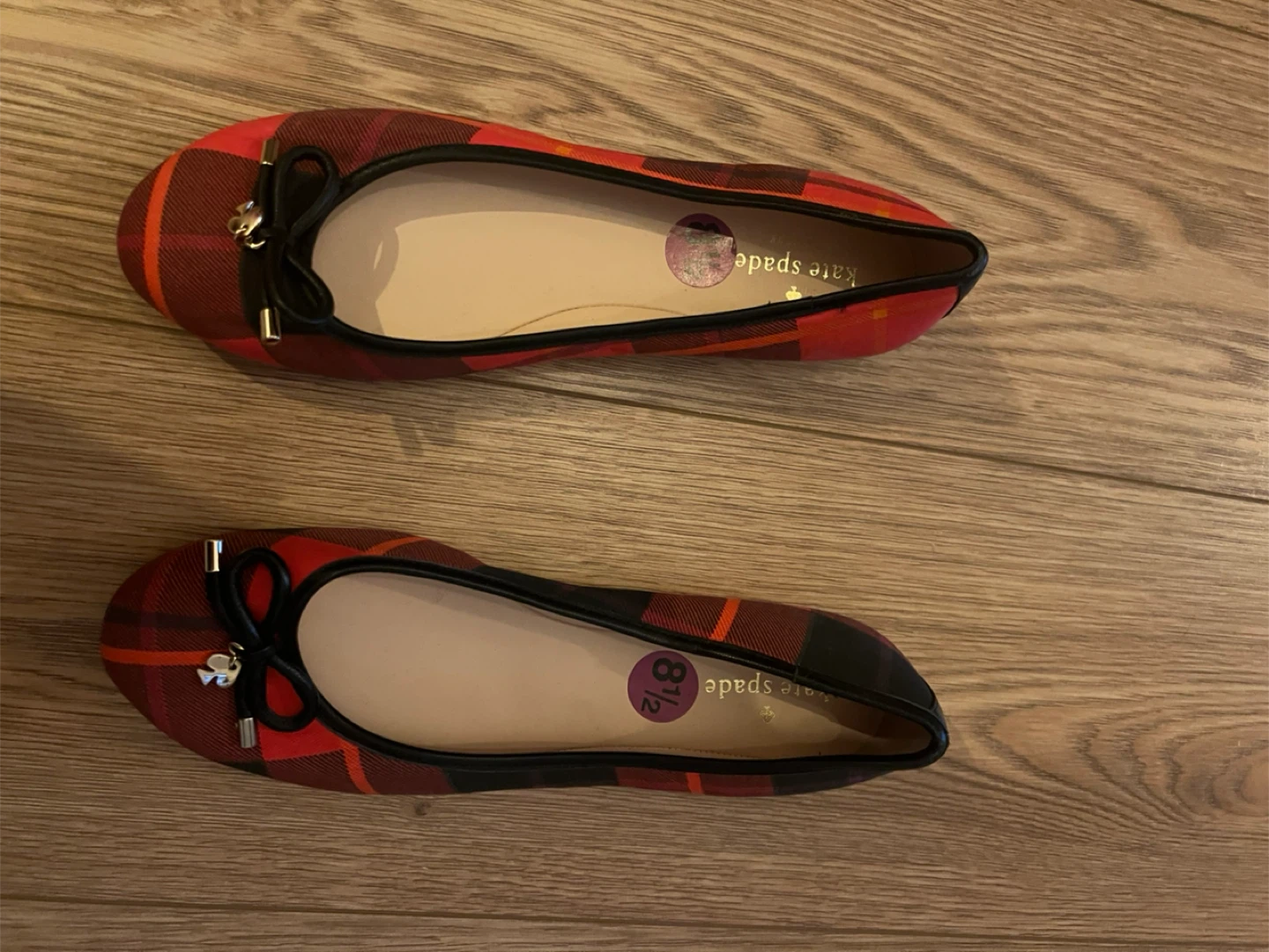 Kate Spade Plaid Ballet Flats - photo 3