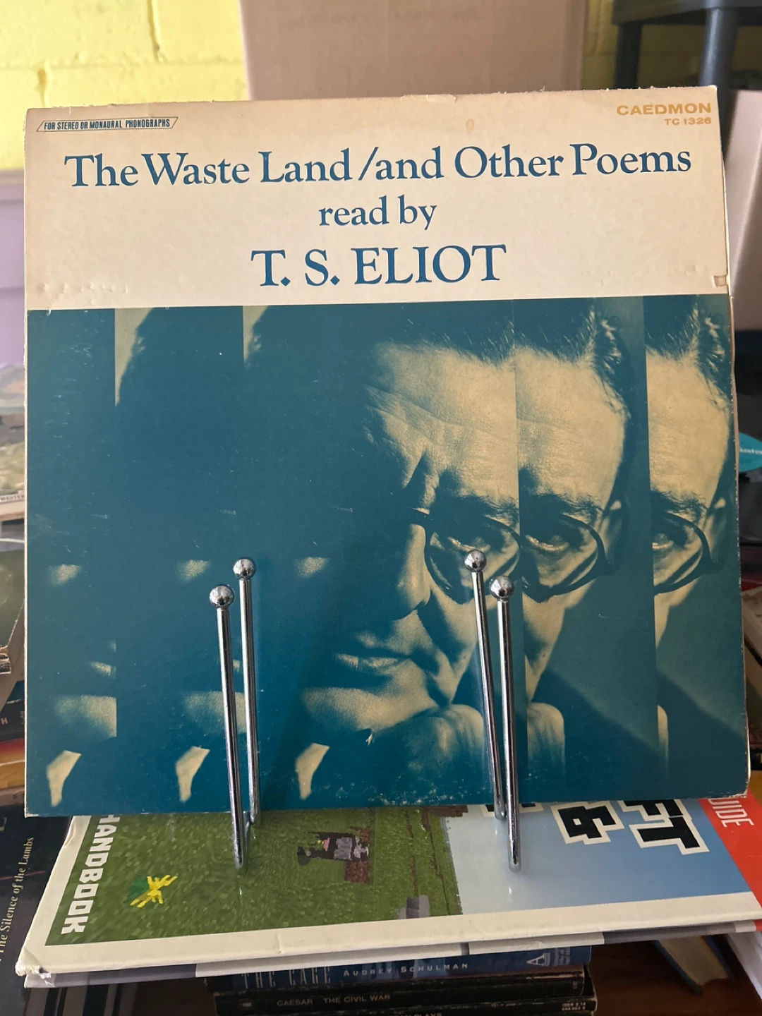 The Waste Land and Other Poems by T. S. Eliot Caedmon TC 1326