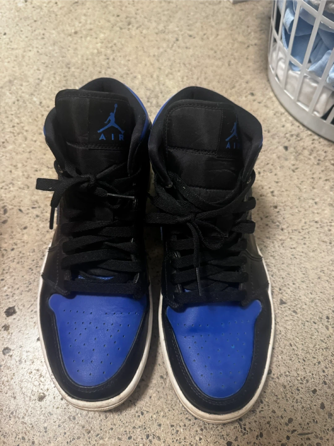Jordan 1 Mid SE Royal Blue Sneakers - photo 4