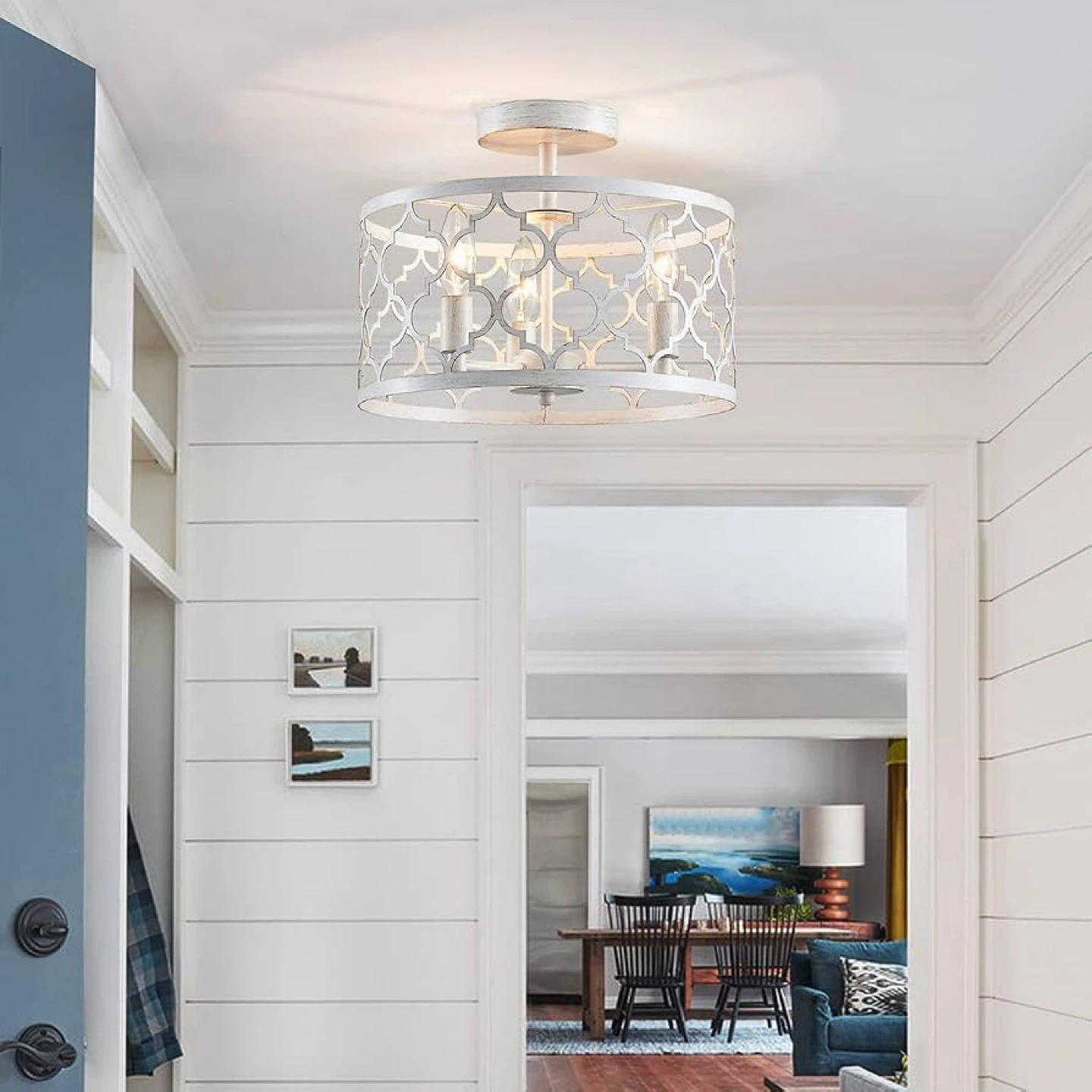WUZUPS 3-Light Semi-Flush Ceiling Light - BNIB - photo 4