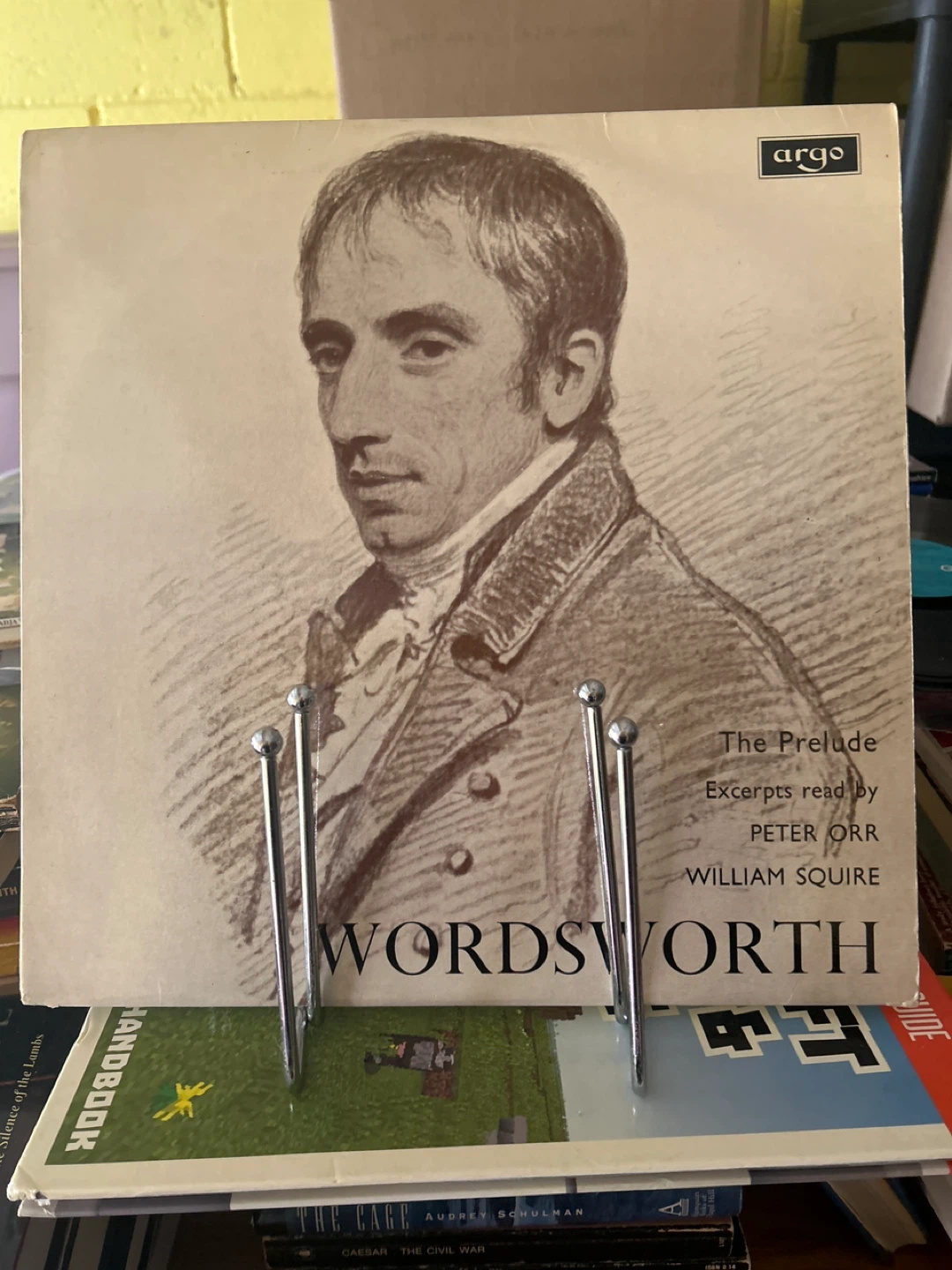 The Prelude Excerpts by Wordsworth Argo Vinyl Record