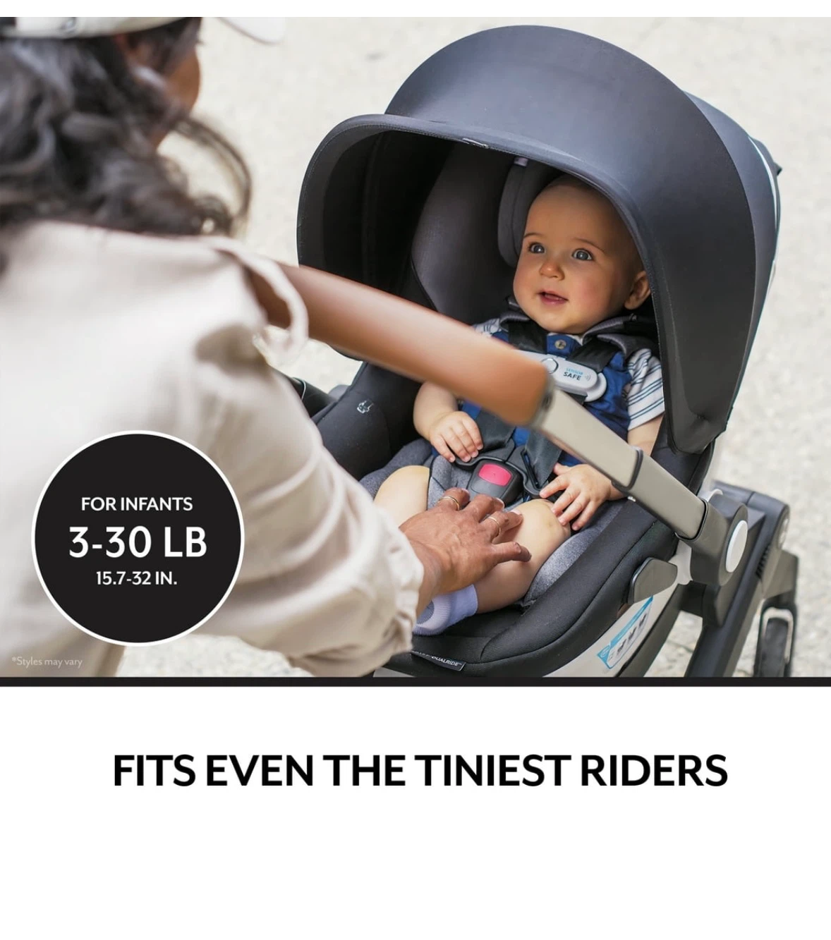 Evenflo Shyft DualRide Infant Car Seat and Stroller Combo - photo 4