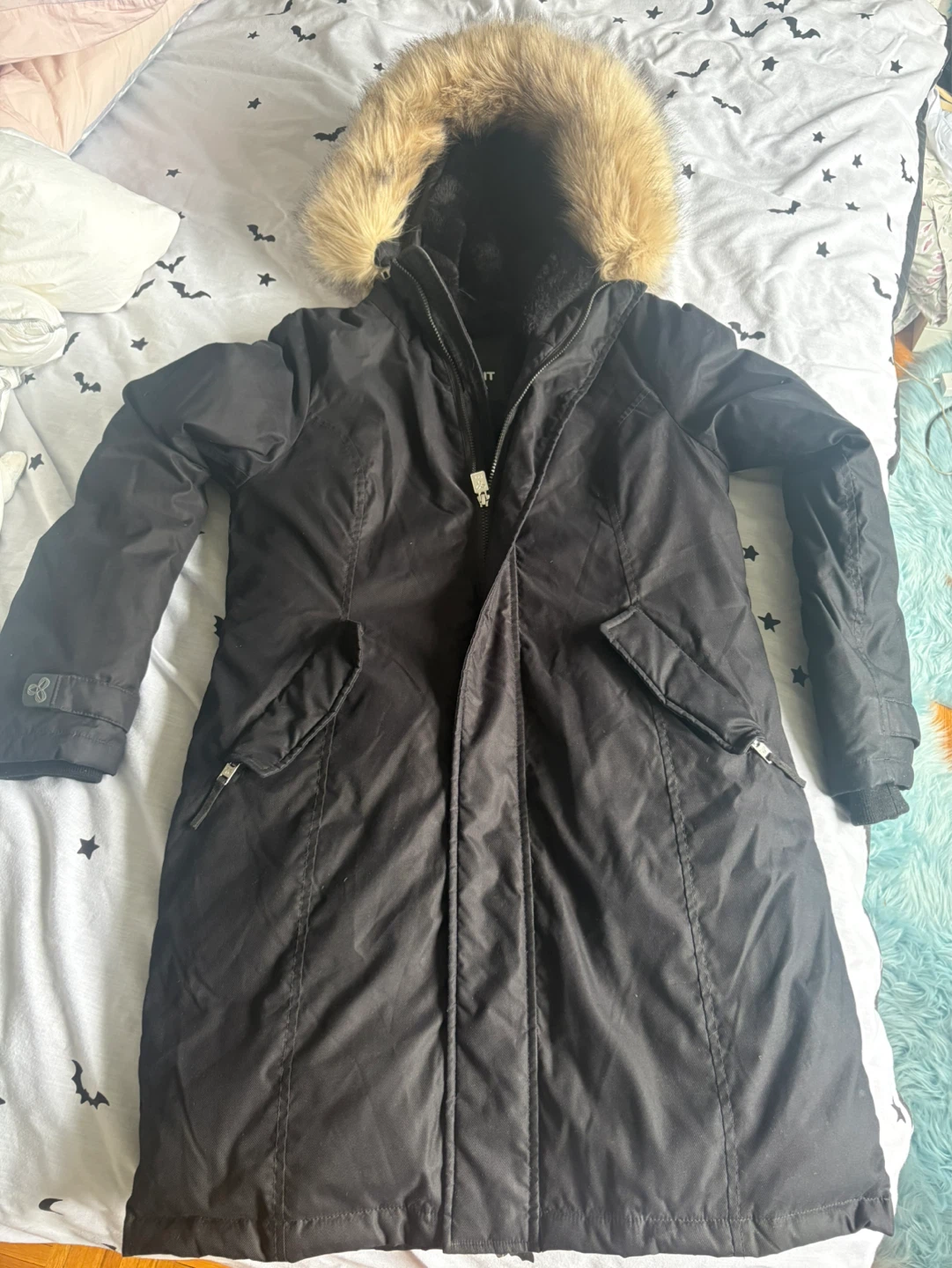 TNA Parka Black Size S