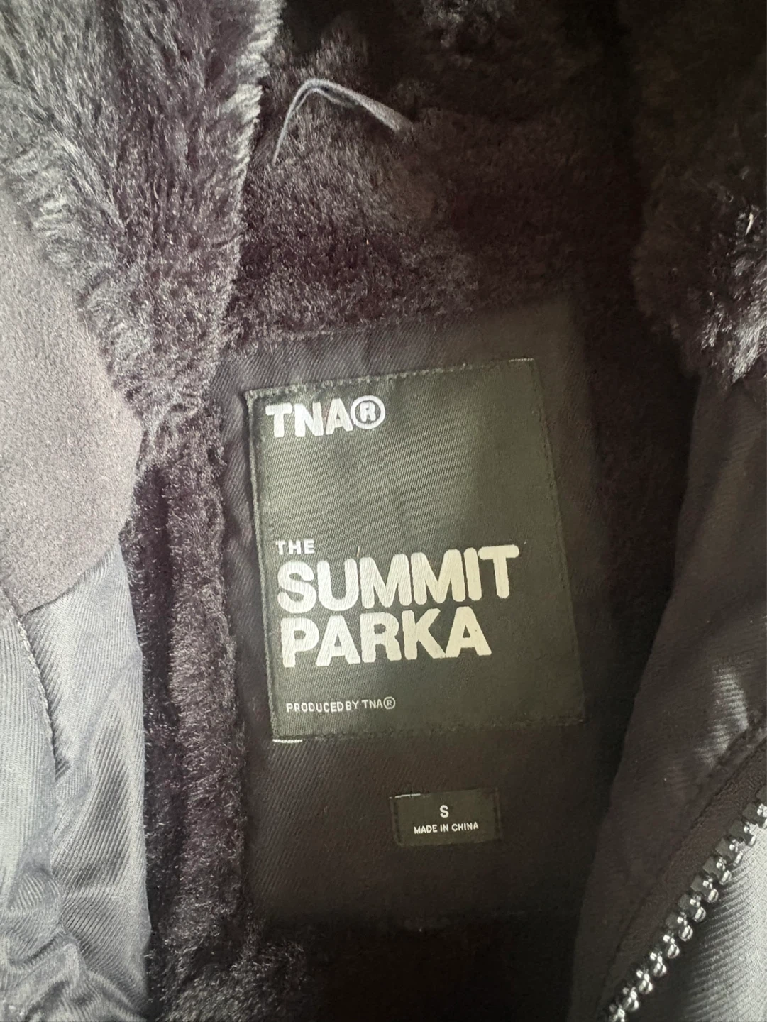 TNA Parka Black Size S - photo 2